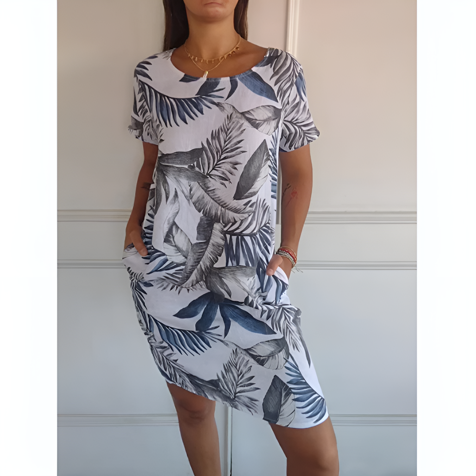 FELICITAS CASUAL PRINTED DRESS